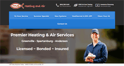 Desktop Screenshot of hisheatingandair.com